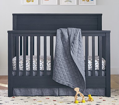 Belgian Flax Linen Baby Bedding Crib Bedding Pottery Barn Kids