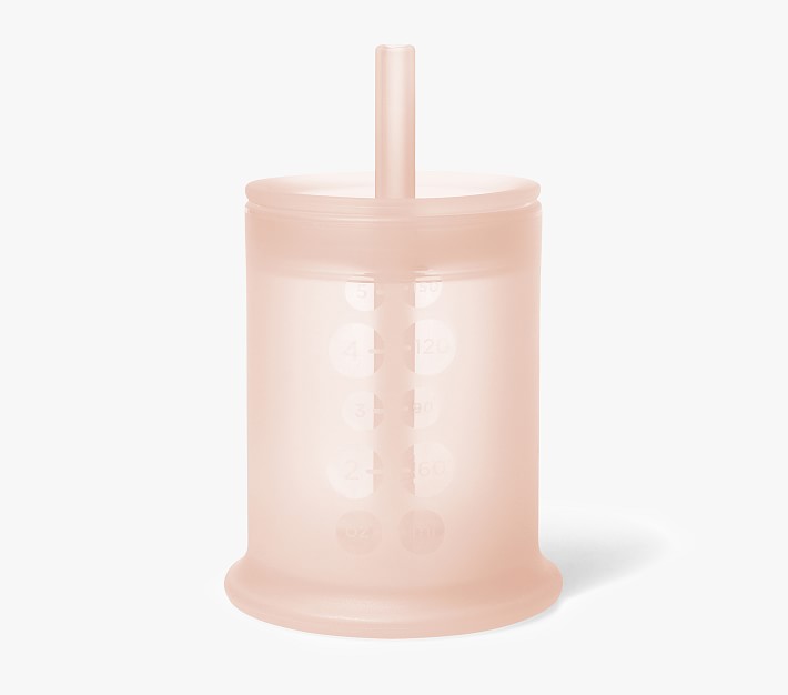 Olababy Silicone Cup with Straw Lid