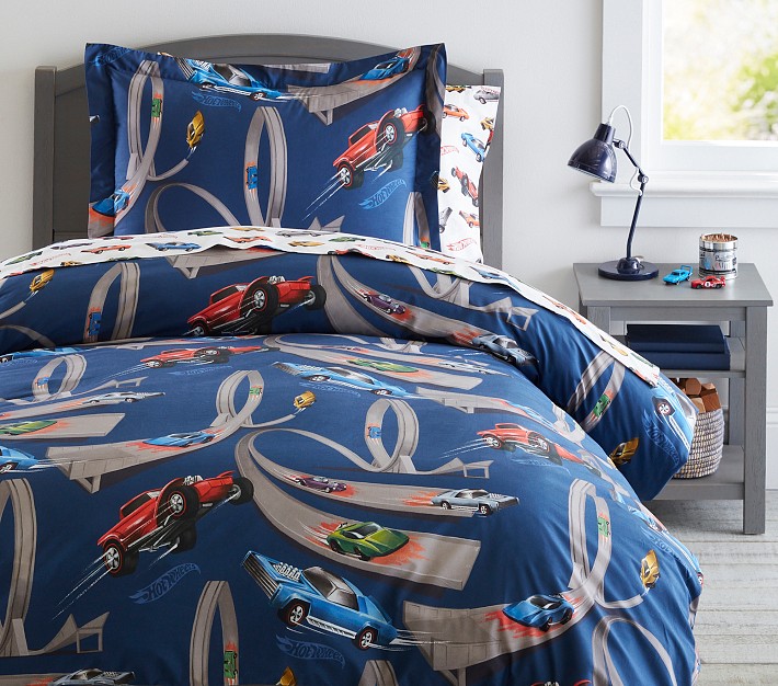 Hot Wheels&#8482; Duvet Cover &amp; Shams