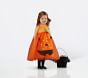 Kids Light-Up Pumpkin Tutu Halloween Costume