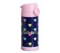 Mackenzie Navy Pink Multi Hearts Water Bottles