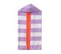 Flamingo Stripe Baby Beach Hooded Towel