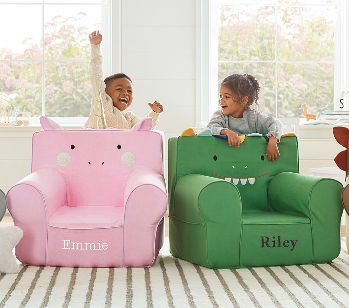 Kids Anywhere Chair&#174;, Twill Critter Collection Slipcover Only