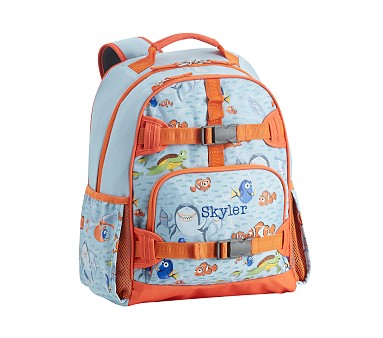 Pottery Barn Kids newest small nemo backpack with matching lunchbox