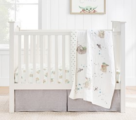 Star Wars™ The Mandalorian™ Grogu™ Baby Bedding | Pottery Barn Kids