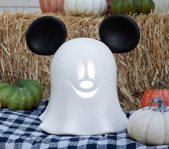 Mickey Mouse Halloween pumpkin buying ghost