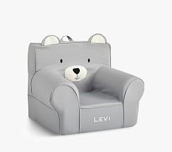 Kids Anywhere Chair®, Twill Bear Slipcover Only