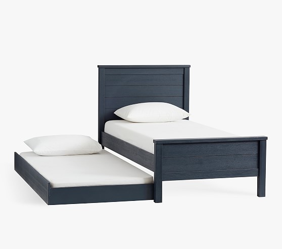 Pottery barn full bed with trundle discount