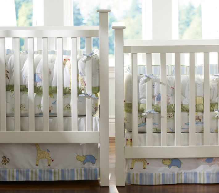 Kendall Low Profile Crib Toddler Bed Conversion Kit Simply White Ups