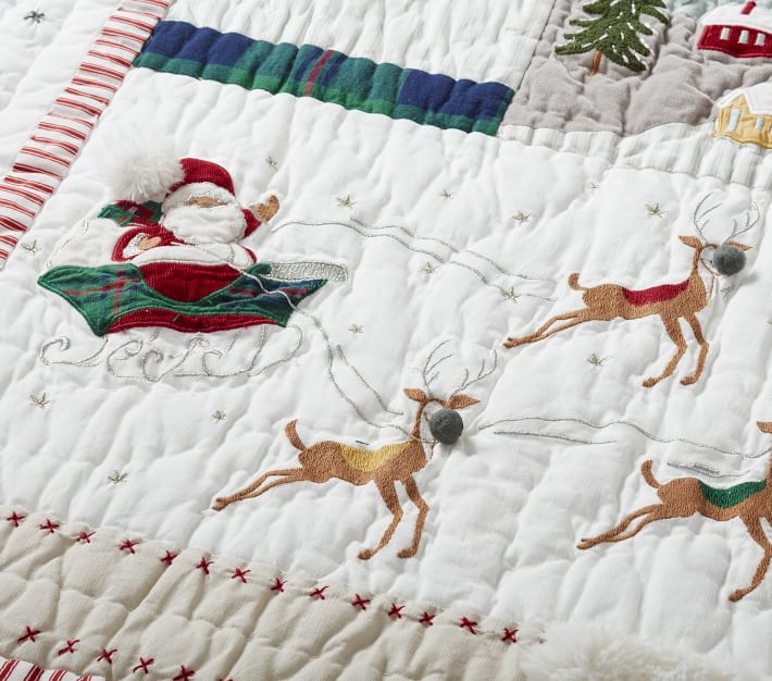 Santa 2024 Child Quilt