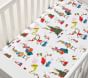 Dr. Seuss's The Grinch&#8482; Organic Flannel Crib Fitted Sheet