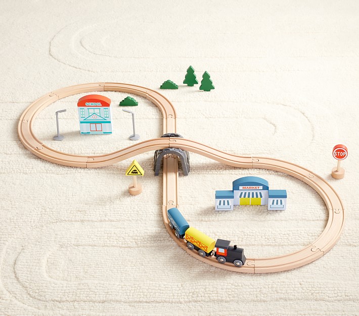 My First Train Set Pottery Barn Kids