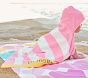 Sunshine Stripe Beach Hooded Towel