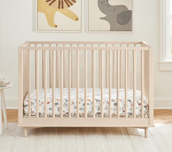 Lennox Convertible Crib Modern Crib Pottery Barn Kids