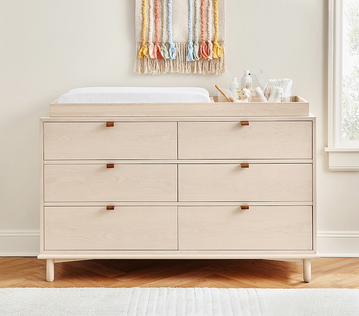 Nash 6-Drawer Dresser &amp; Topper Set (56w x 20d&quot;)