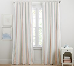 Chloe Rainbow Stripe Blackout Curtain