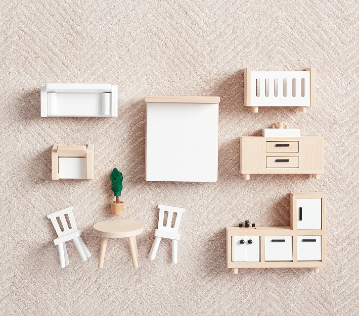 Modern Dollhouse Accessory Set