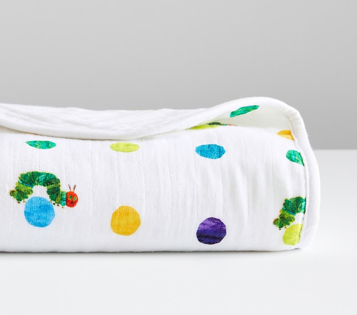 World of Eric Carle&#8482; Love Oversized Organic Muslin Baby Blanket