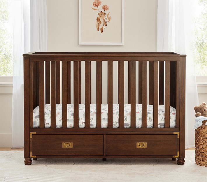 Campaign Convertible Storage Crib Pottery Barn Kids