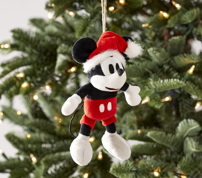 Santa mickey plush hotsell