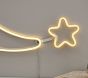 Moon And Stars Lit LED Decor