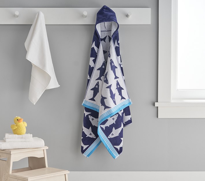 Shark Kid Hooded Towel | Pottery Barn Kids