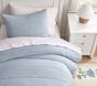 Addison Pleated Lace Duvet Cover &amp; Shams