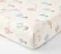 Hot Air Balloon Organic Crib Fitted Sheet