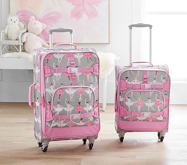 Glitter Ballerina Spinner Kids Luggage Pottery Barn Kids