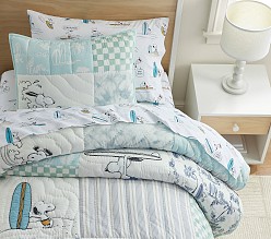 Peanuts® Snoopy® Surf Quilt & Shams