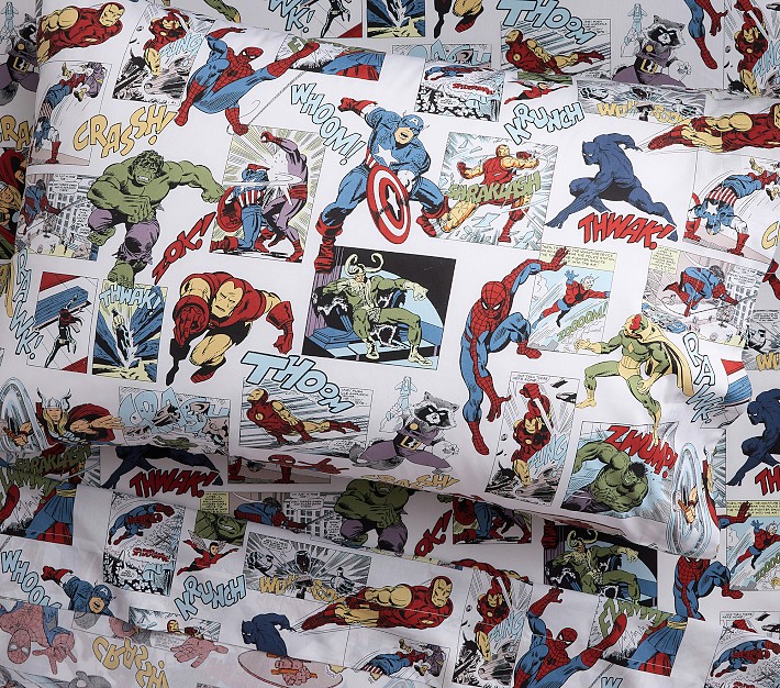 Marvel Heritage Glow-in-the-Dark Sheet Set