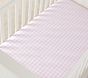 Check Organic Crib Fitted Sheet