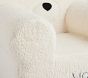 Kids Anywhere Chair&#174;, Ivory Sherpa Bear Slipcover Only