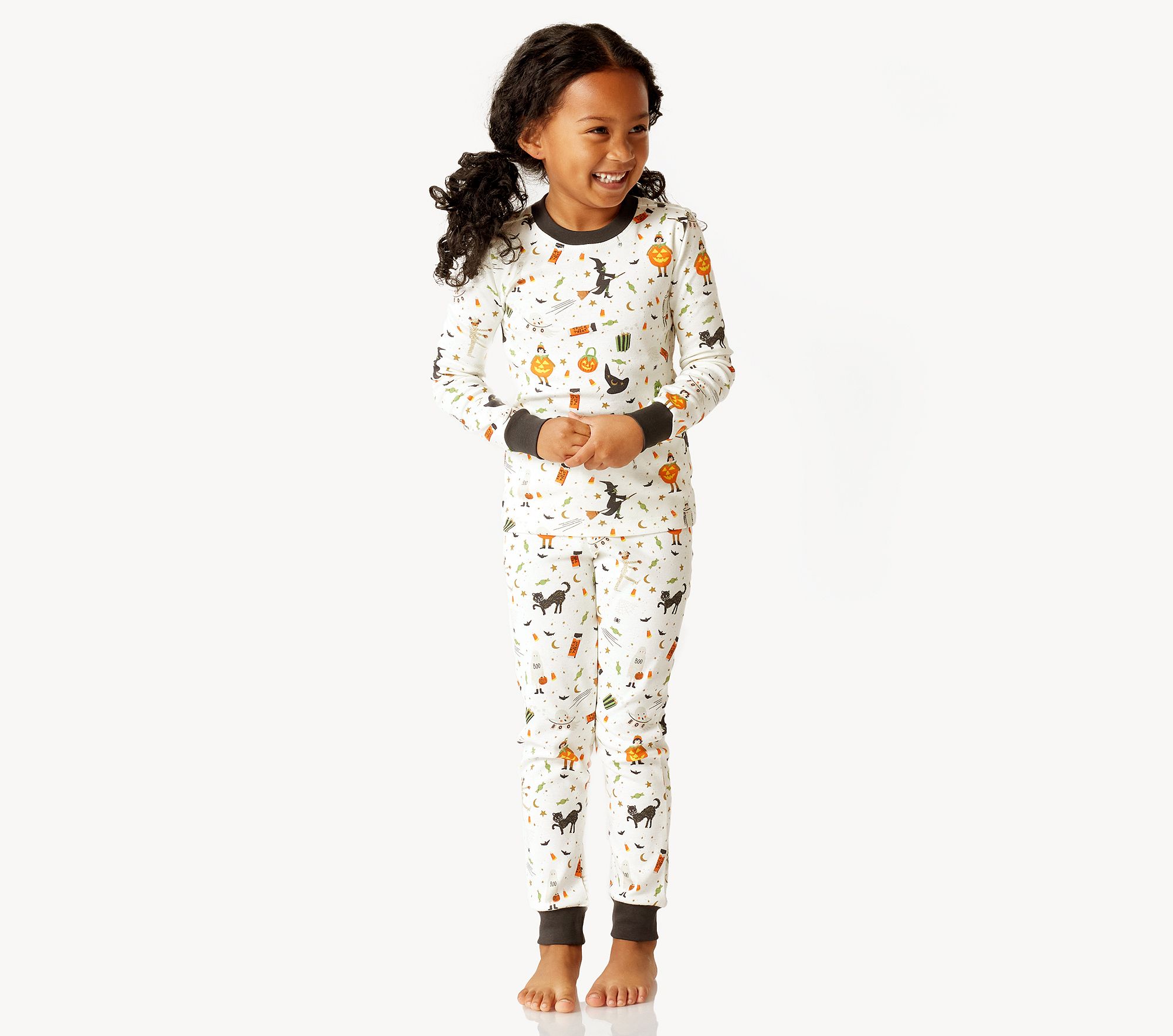 Alt image 1 for Rifle Paper Co. Halloween Organic Pajama Set