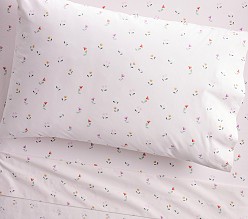 Aria Floral Organic Sheet Set