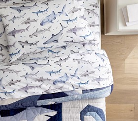 Kids shark sheets top