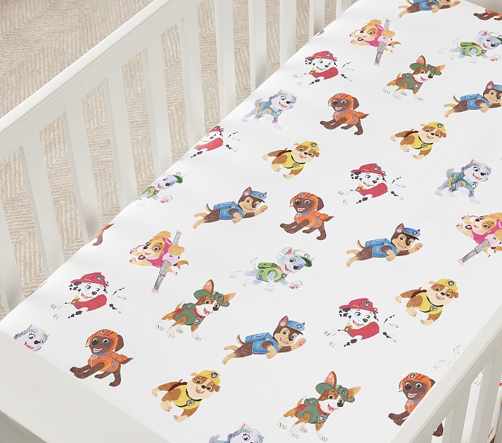 <i>PAW Patrol&#8482;</i> Organic Crib Fitted Sheet