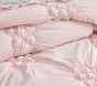 Textural Floral Comforter &amp; Shams