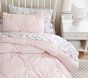 Textural Floral Comforter &amp; Shams