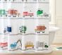 Busy Trucks Shower Curtain