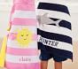 Sunshine Stripe Beach Hooded Towel