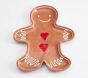 Gingerbread Man Shaped Platter