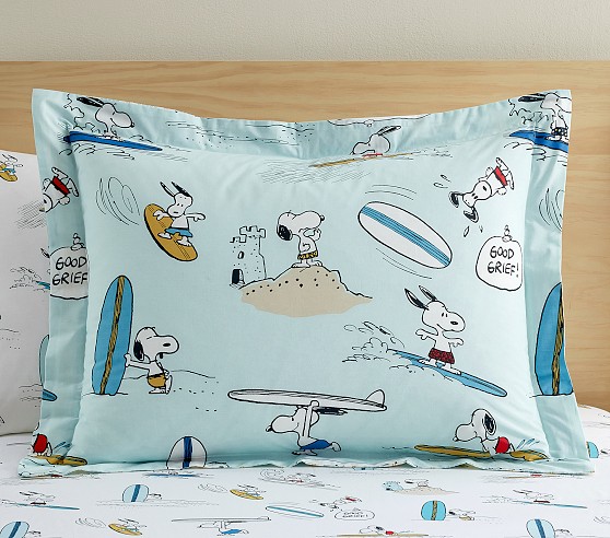 Pottery Barn Kids Peanuts Snoopy Toddler on sale Bed Sheets