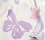 Butterfly Fuzzy Throw Blanket &amp; Wedge Pillow Set