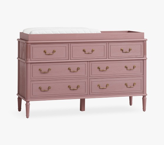 Pottery Barn inconsistent Nursery Dresser Changing