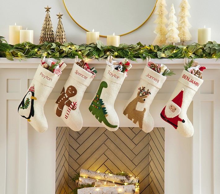 west elm x pbk Modern Stocking Collection