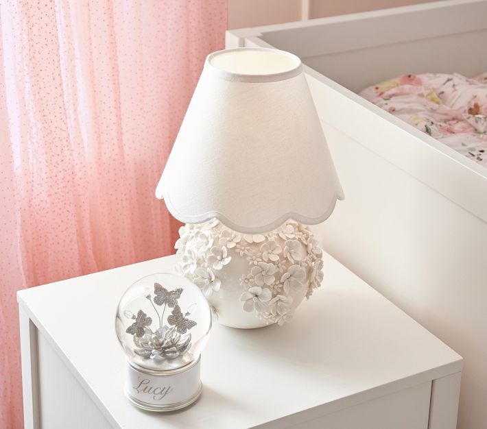 Pottery purchases barn kids floral Lamp