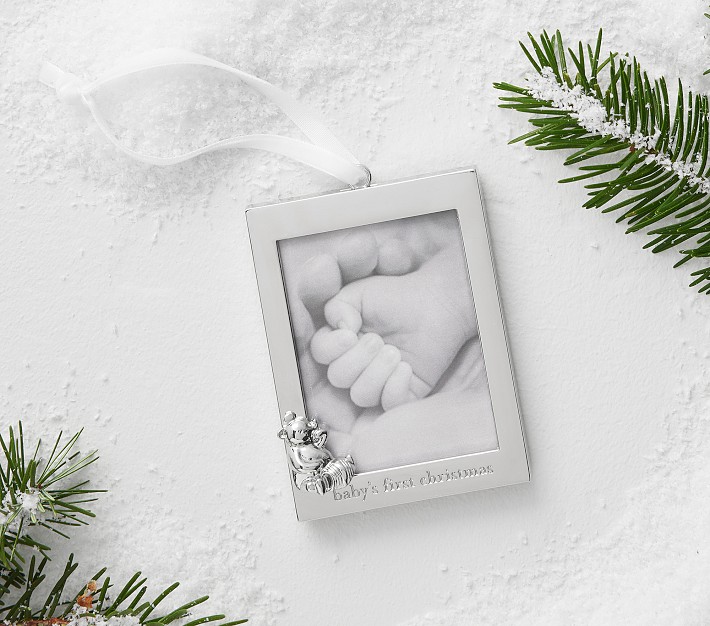 Disney's Winnie the Pooh Baby's First Christmas Frame Ornament