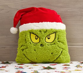 Good Grinch pillow