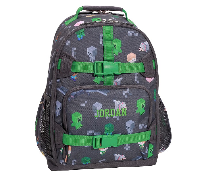 Mackenzie Minecraft Ultimate Travel Backpack Pottery Barn Kids